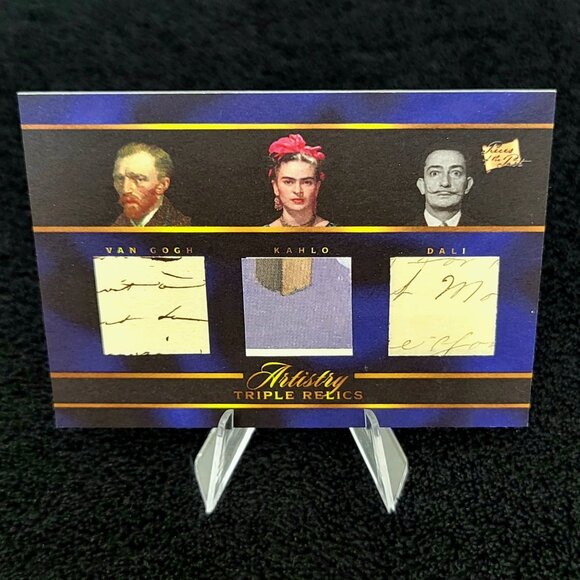 Authentic Frida Kahlo, Dali & Van Gogh Handwriting & Art Relics Piece of History - Picture 1 of 6